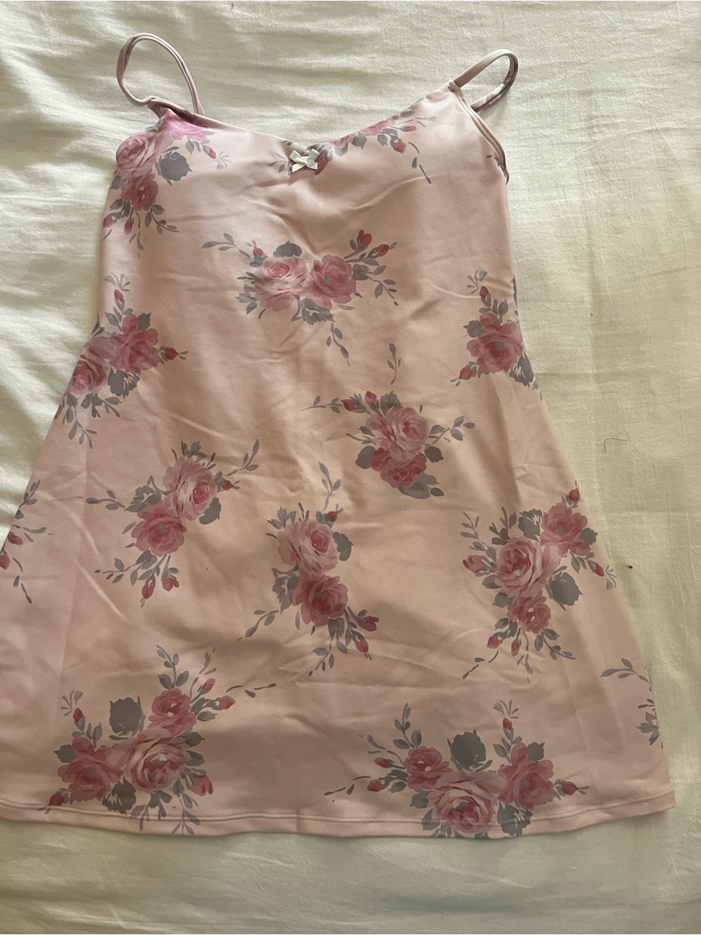 NWT Gilly Hicks Floral Active Dress Romper | Built-In Shorts | Small Petite